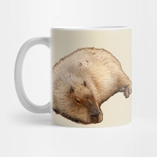 Capybara just lying around Mug